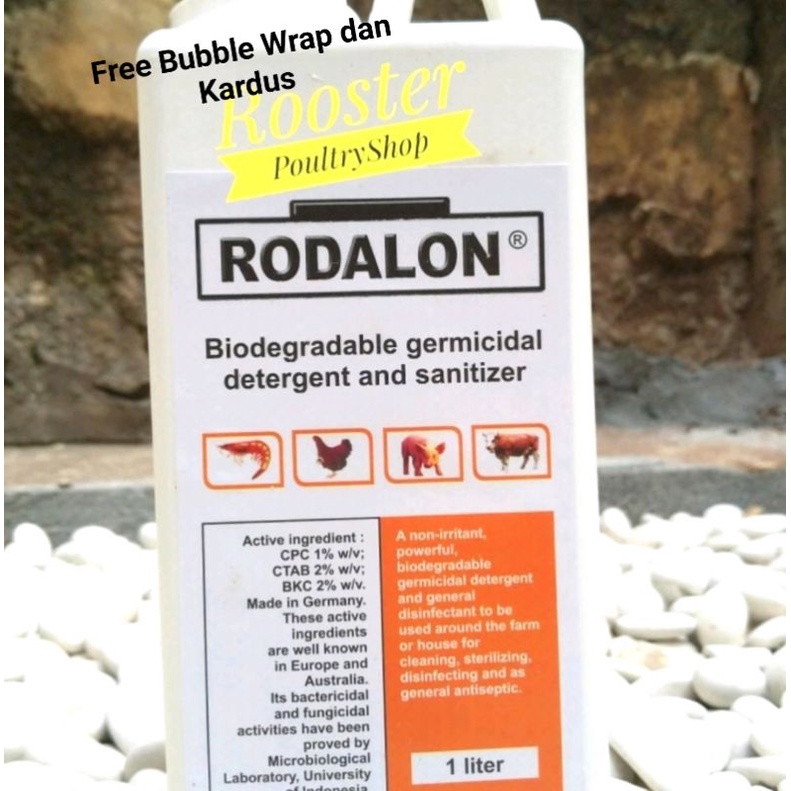 Rodalon 1 Liter Perawatan Hewan Peliharaan Semprot Kandang Rodalon 1 Liter Anti Kutu Kuman bakteri V