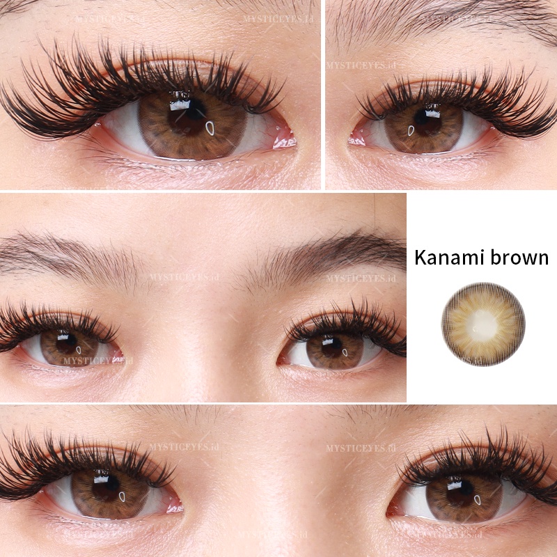 [✅COD] MYSTICEYES SOFTLENS KANAMI SERI NORMAL 14.5MM