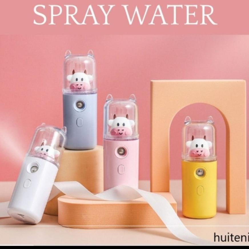 TERLARIS Karakter Nano Mist Mini Nano Spray Gun Perawatan Wajah Portable Lucu A