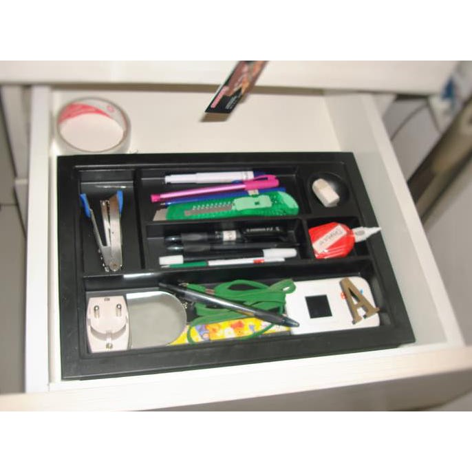 

[BISA BAYAR DITEMPAT] tempat pensil / rak pensil / rak alat tulis / Pencil Tray PT 02 ROFIN PROMO