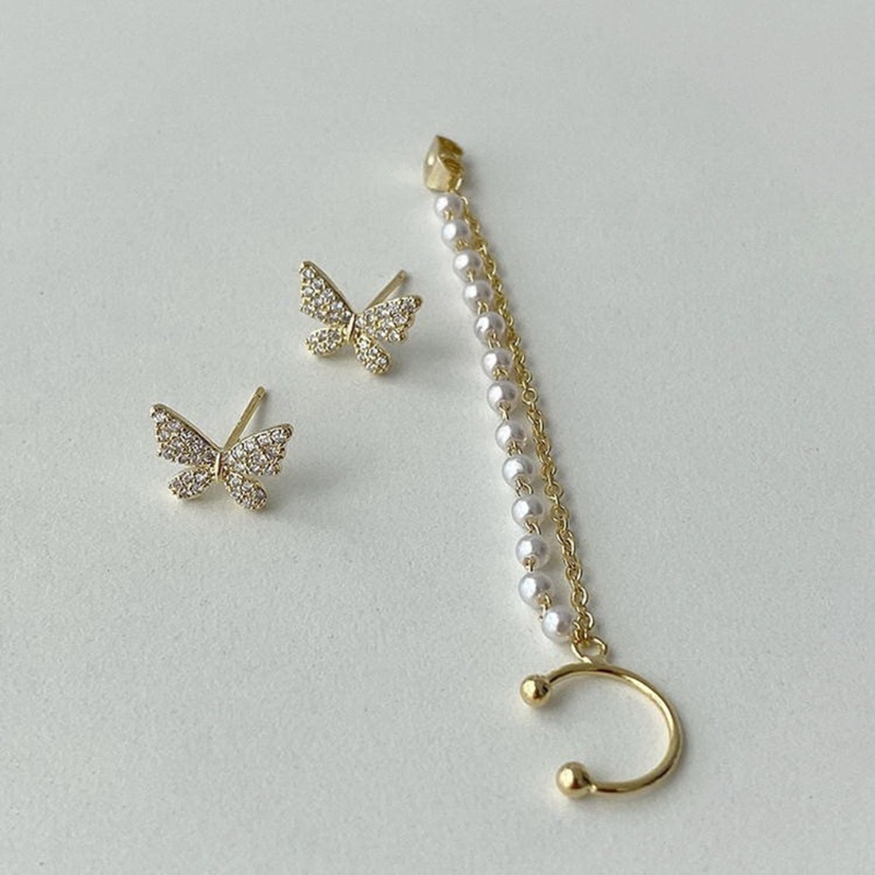 SIY  Butterfly Stud Earrings Ladies Dainty Daily Wearing Jewelry for Women Girls