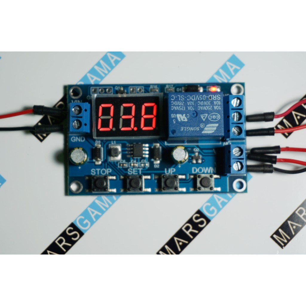 XY-DJ Modul Charger Control Otomatis Semua Baterai 0-60V 18650 Aki