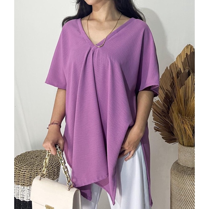 Long Square Top Kaftan Jumbo Anti Lecek Airflow