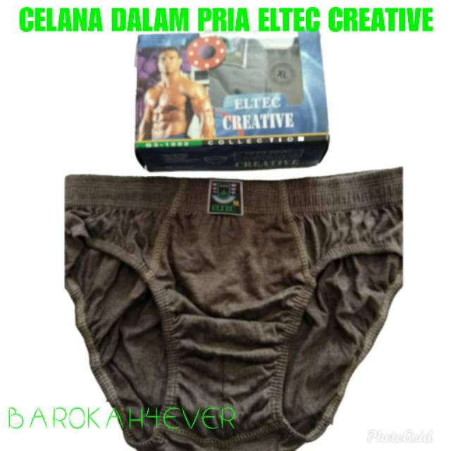 PROMO...(PAKET 3 PCS) Celana Dalam Pria Eltec CREATIVE