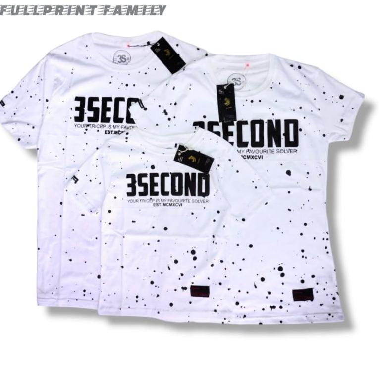 LANGSUNG ATC.. KAOS COUPLE FAMILY / KAOS COUPLE KELUARGA / KAOS 3SECOND FAMILY / KAOS THREE SECOND F