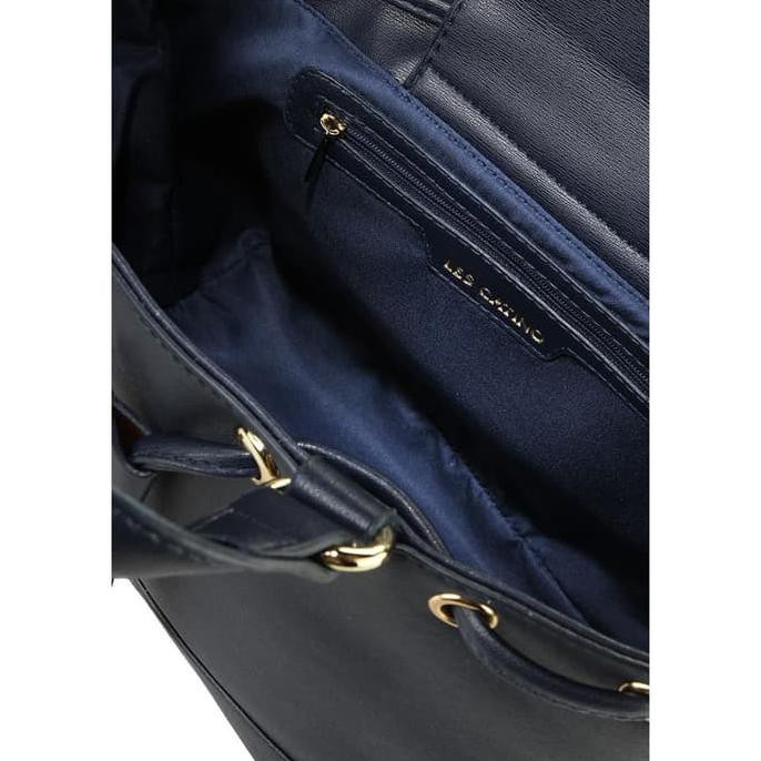 Siap Kirim ..! Les Catino Tas Wanita Lovina Drawstring Navy Blue .,.,.