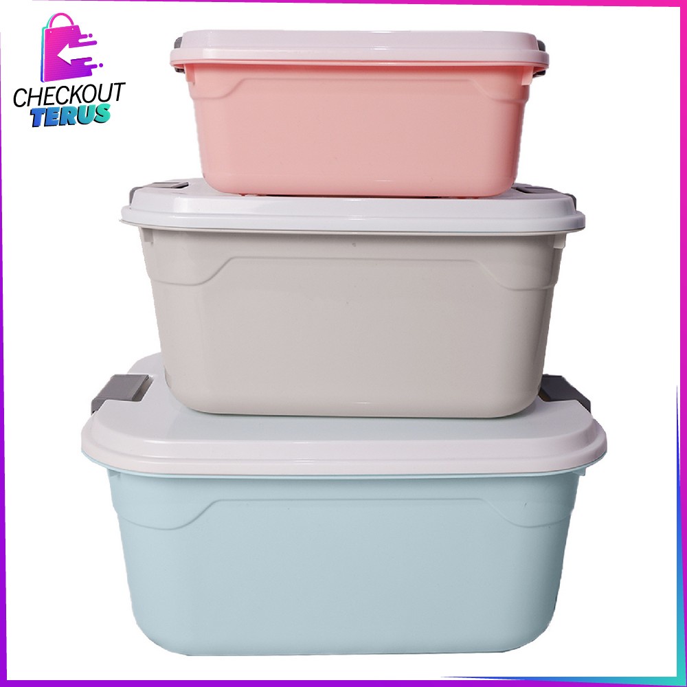 CT C272 Container Box 3IN1 Wadah Plastik Kotak Penyimpanan Container Plastik Tempat Mainan Anak Storage Organizer Box