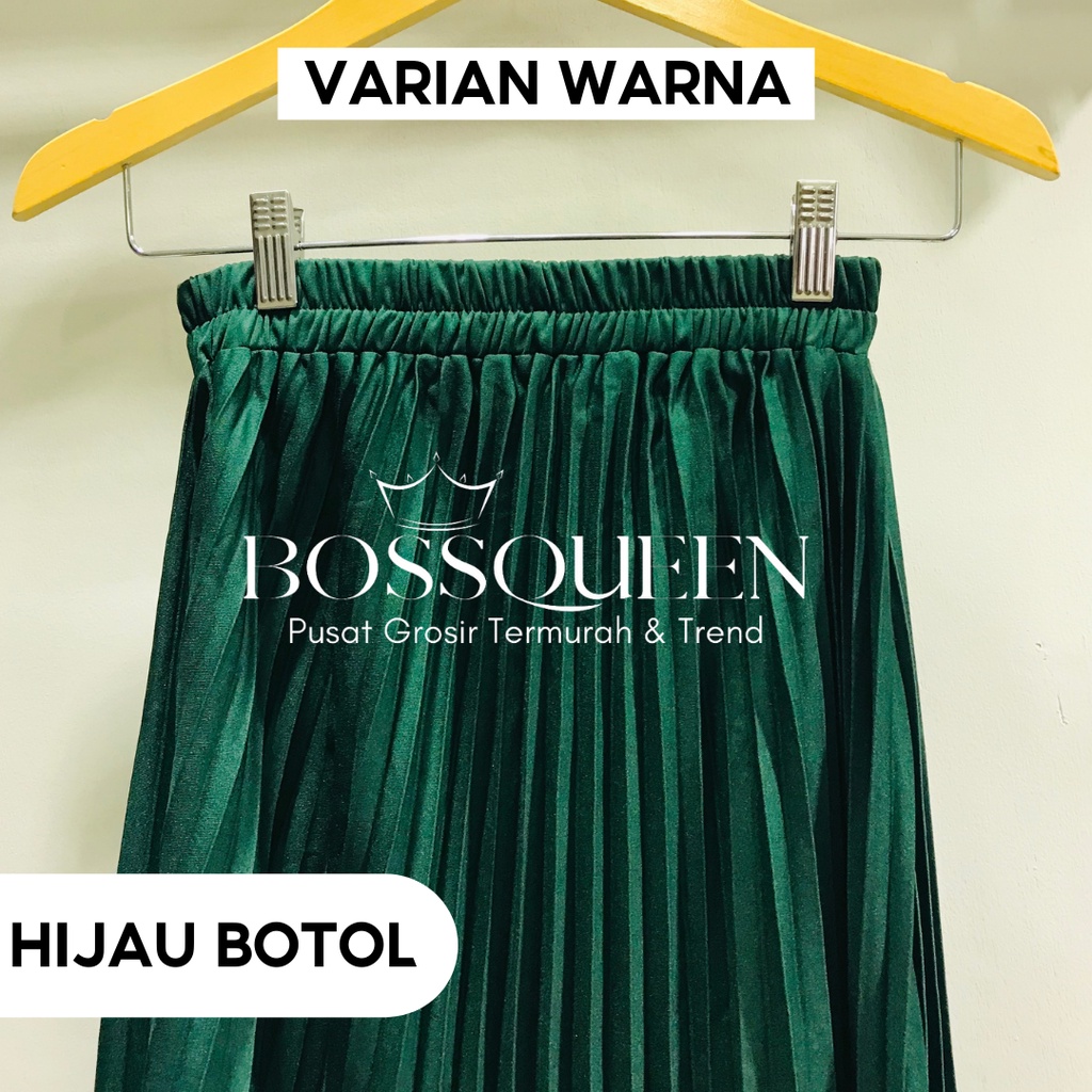 ROK PLISKET BAWAHAN PANJANG JUMBO/ROK. KERJA WANITA MUSIMAH TERMURAH TERLARIS-JOTOL