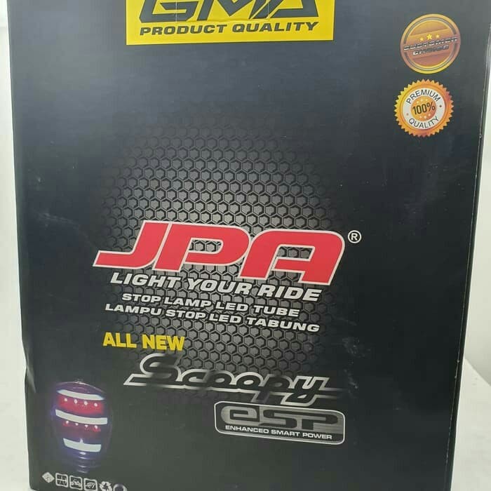 Stoplamp Lampu LED Scoopy Fi F1 JPA LED Lampu Stop LED JPA Aksesoris Variasi Honda Scoopy Fi New