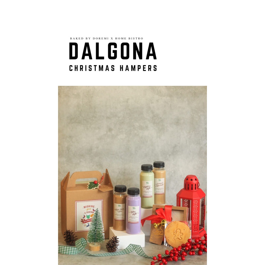 

Dalgona Squid Game Natal / Dalgona Candy / Hampers Natal Dalgona