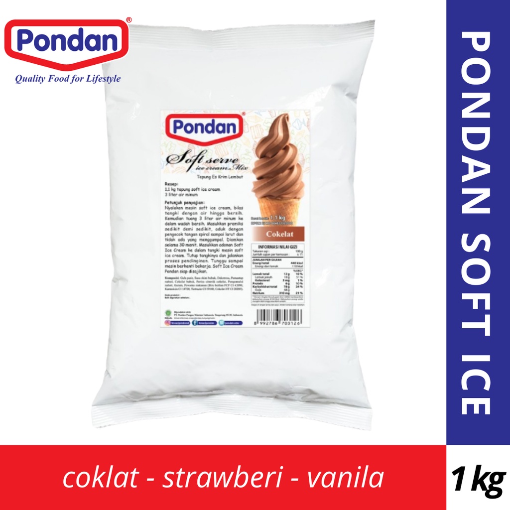 BAHAN BIKIN ICE CREAM / JUAL POWDER ICE CREAM MURAH / TEPUNG HARD ES KRIM / TEPUNG ES CREAM KILOAN
