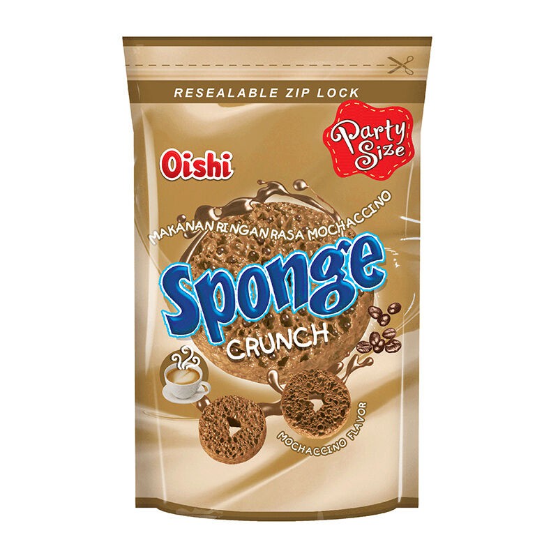 

Oishi Sponge Crunch Mochacino 100gr