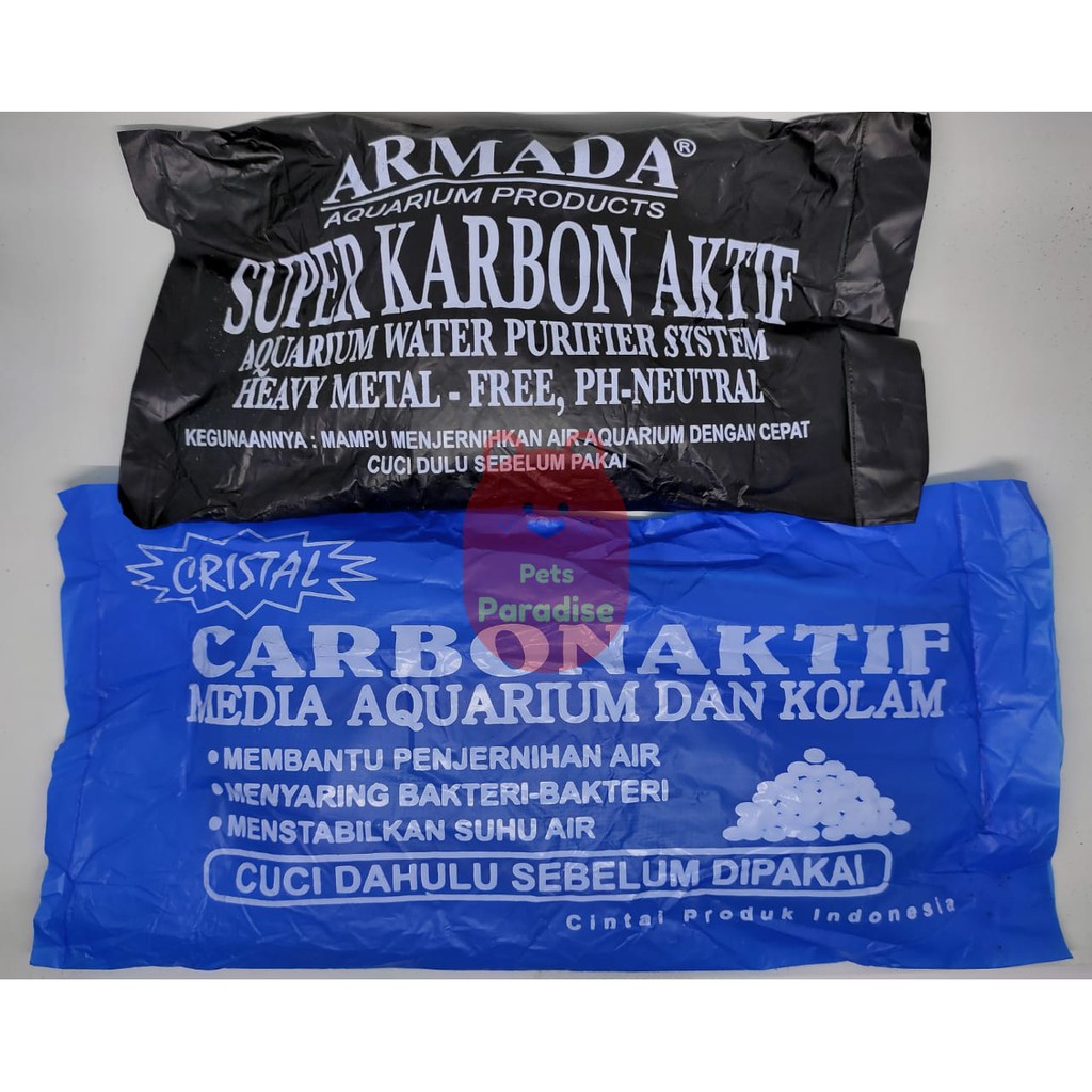 Filter Karbon Carbon Aktif Active Aquarium Aquascape