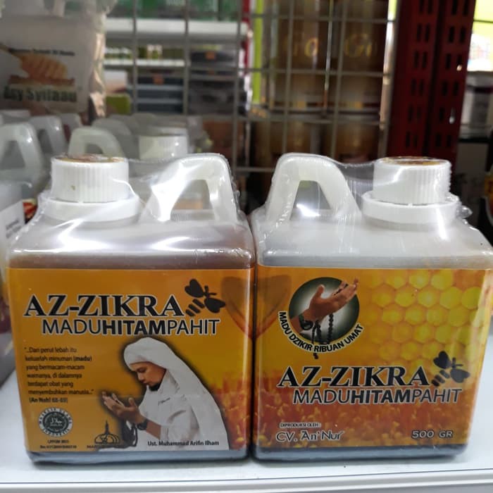 

MADU HITAM PAHIT AZIKRA ORIGINAL AZ-ZIKRA / AZ ZIKRO 500gr - MMD900