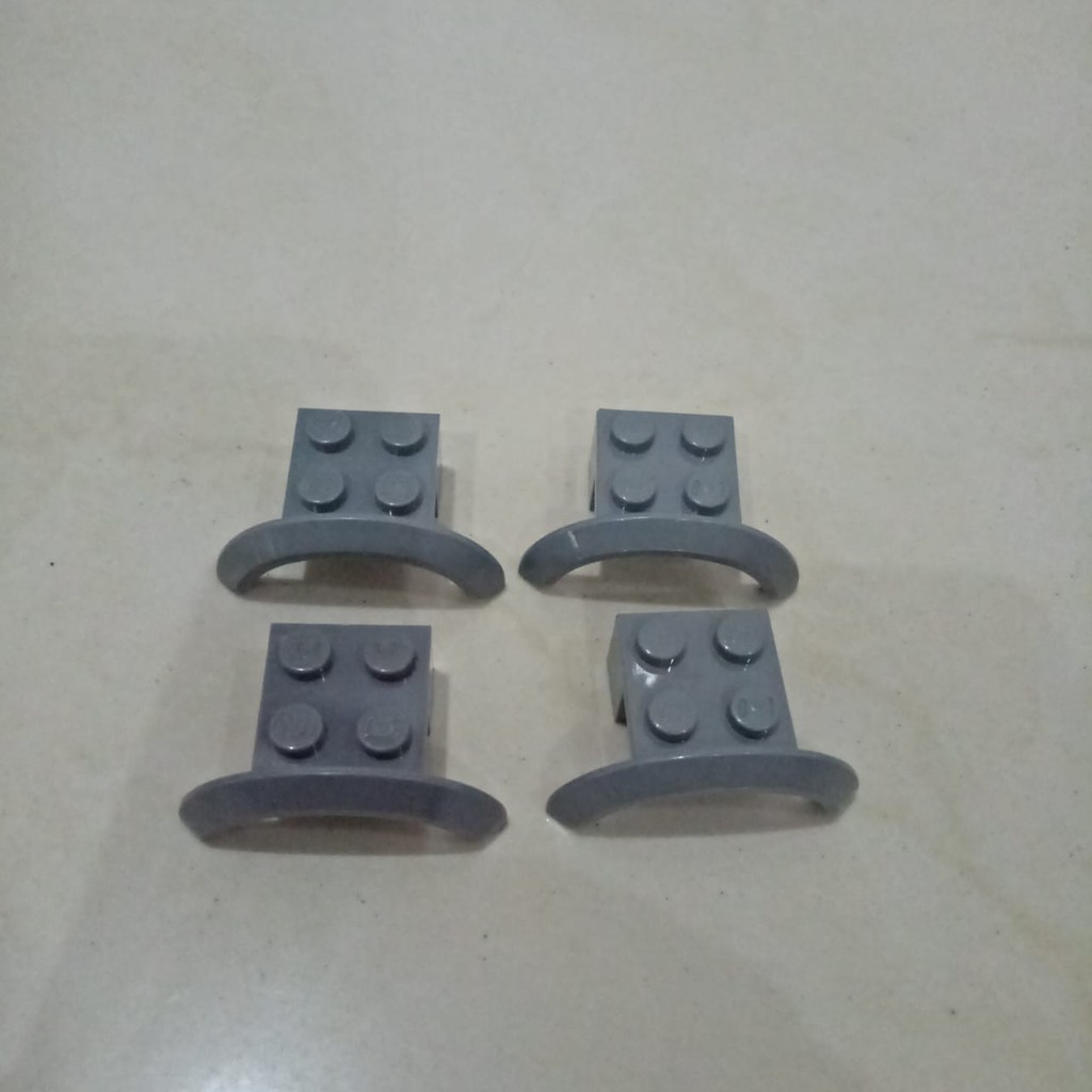 Lego Parts #98282. Mudguard Set isi 4. ori original asli