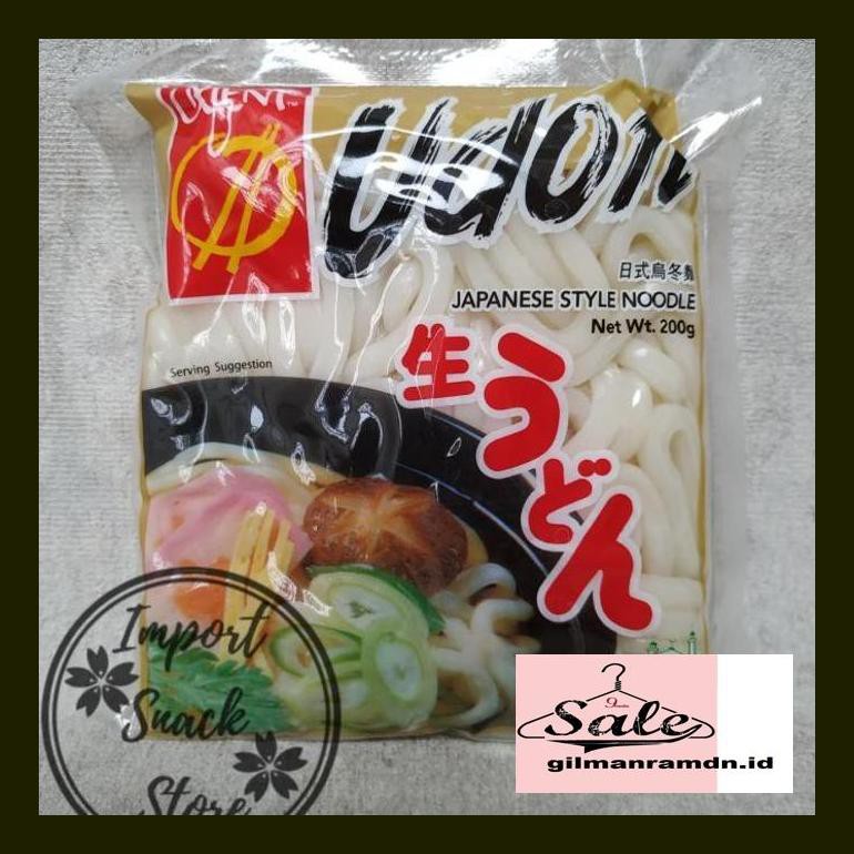 

S40Cgils Orient Mie Udon 200Gr / Japanese Style Noodle / Mie Basah Matang Fls40Ggs