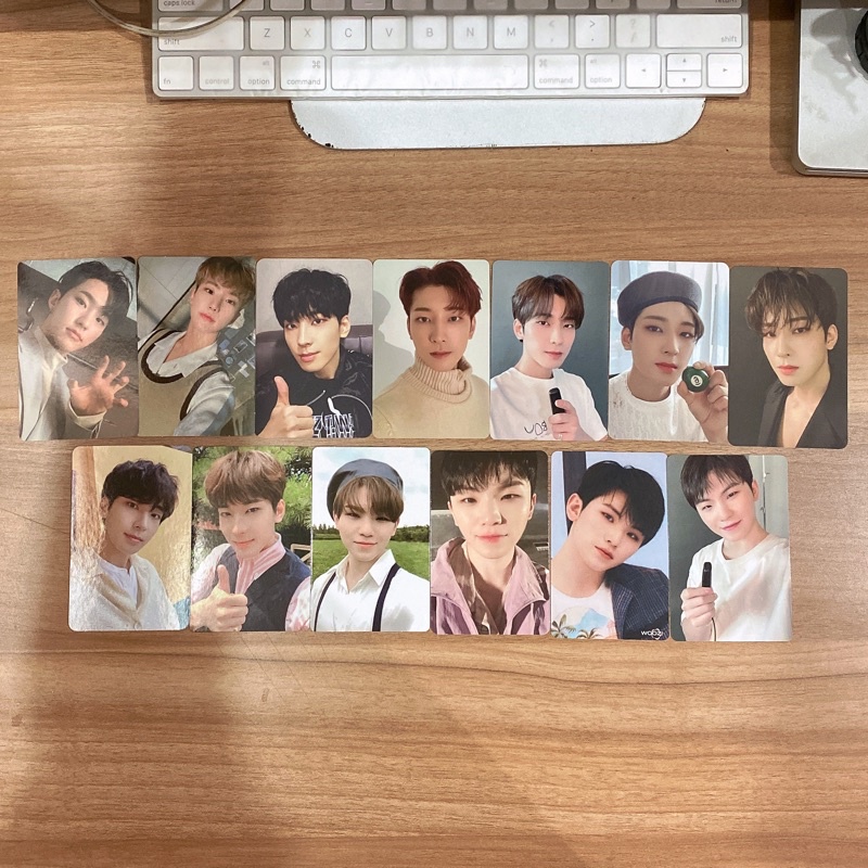 seventeen photocard pt2 (hoshi wonwoo woozi incomplete director’s cut not alone hitori janai your ch