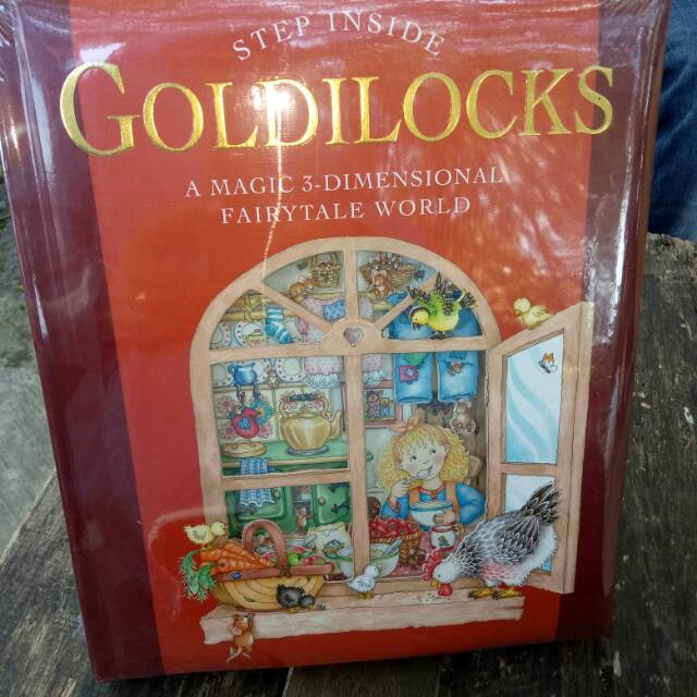 Buku 3d step inside goldilock