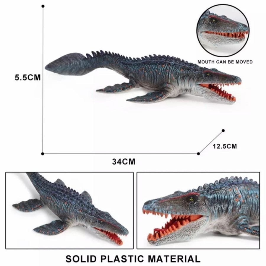 MOMBABY1 Figure Mosasaurus dinosaurus / Figure Dinosaurus Mosasaurus