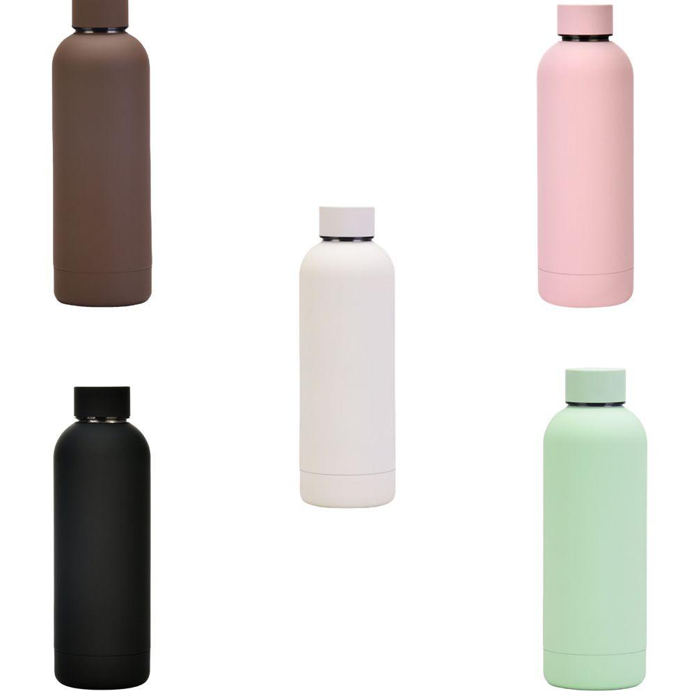 Solighter 500ml Thermal Flask Minuman Big Belly Cup Olahraga Luar Ruangan Travel Mug
