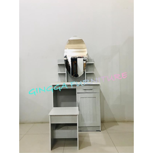 MEJA RIAS MINIMALIS PARTIKEL BOARD G STAR MEJA RIAS G STAR MEJA RIAS OVAL SLIDING