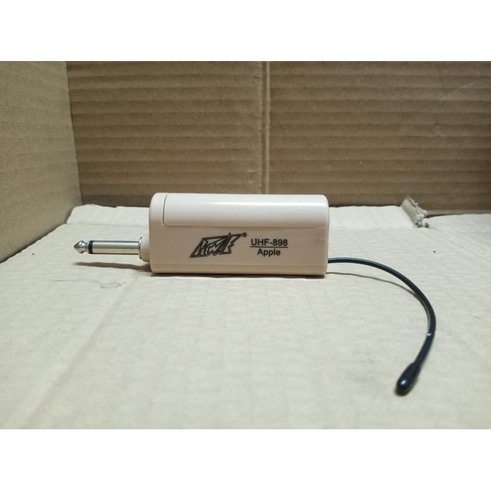 MIC WIRELESS HANDLE PEWIE UHF 898 APPLE