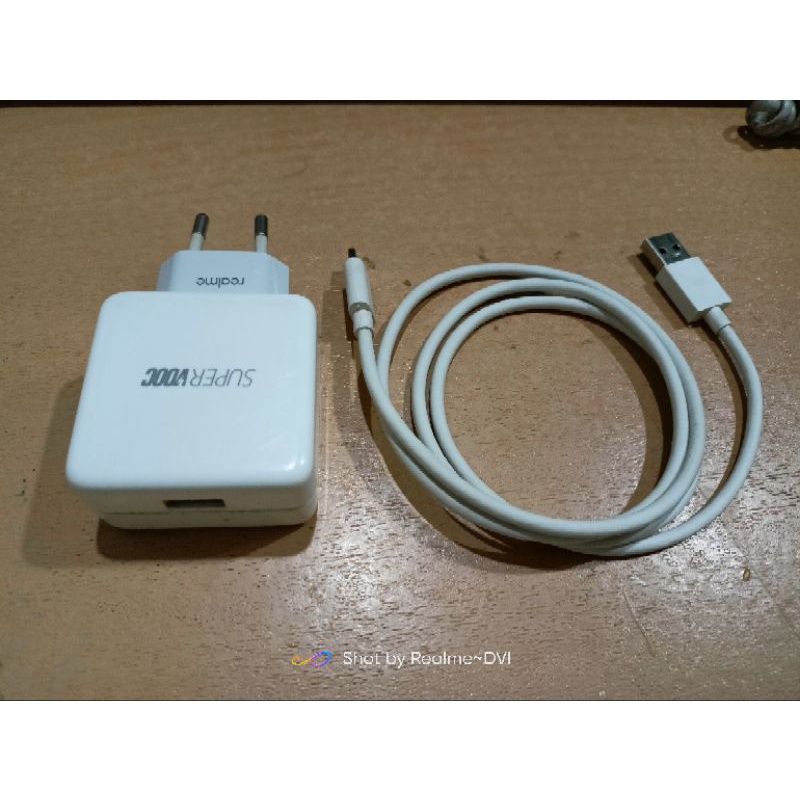 charger Original bekas realme x2 pro+kabel ori oppo 4a Type C cocok untuk realme c11, realme c25, re