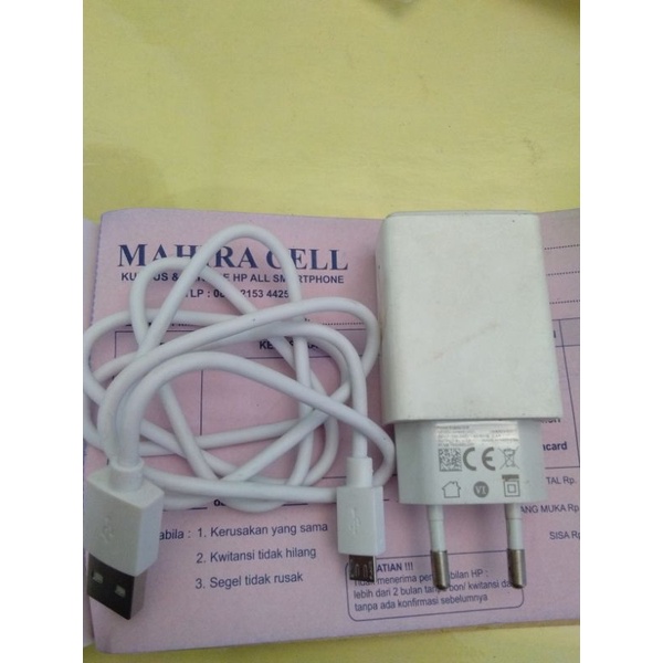 charger Oppo 2amper original 100% second bawaan hp