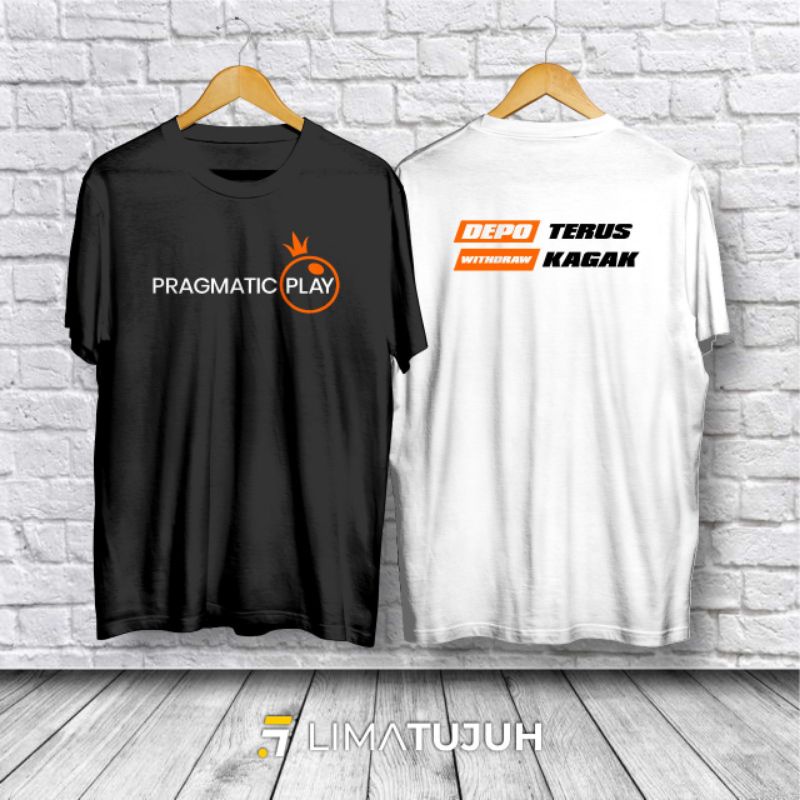 Kaos Baju Pragmatic Play Depo Terus Withdraw Kagak / Kaos Slot Bahan Premium