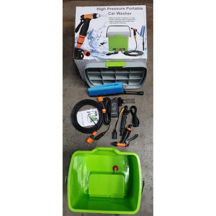 Hijau PORTABLE Car Washer Cuci Mobil Motor steam jet cleaner lakoni