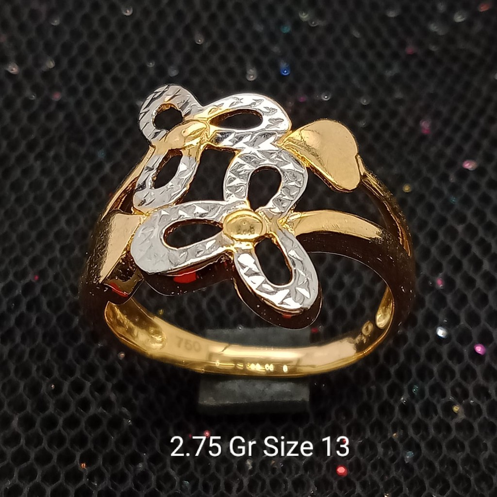 New Cincin Emas 17 K - 2.75 gr Kadar 750 - 1943