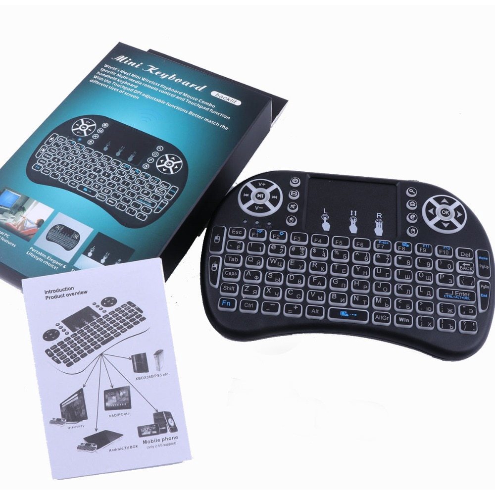 Keyboard Air Mouse i8 Mini Keypad Wireless Touchpad i8 Keyboard Wireless i8-6