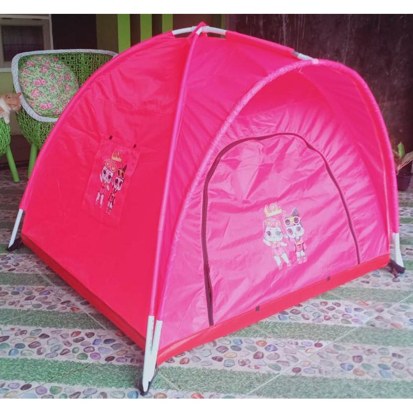 tenda anak | tenda camping anak | tenda mainan murah|tenda anak pink|ukuran 100cm,120cm,140cm