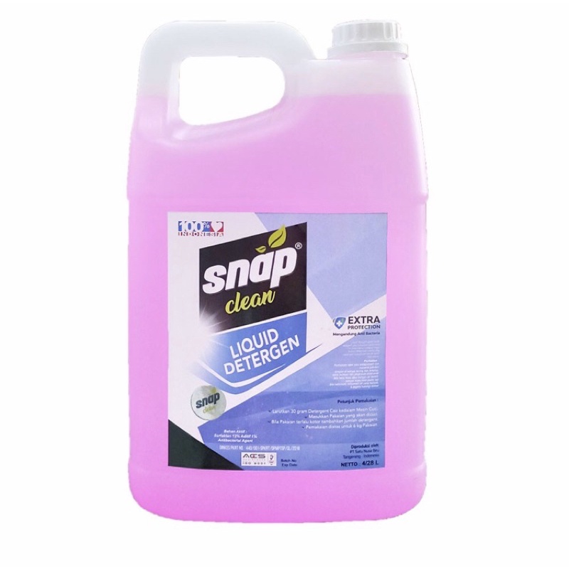 LIQUD DETERGENT/ PEMBERSIH BAJU SNAP Clean