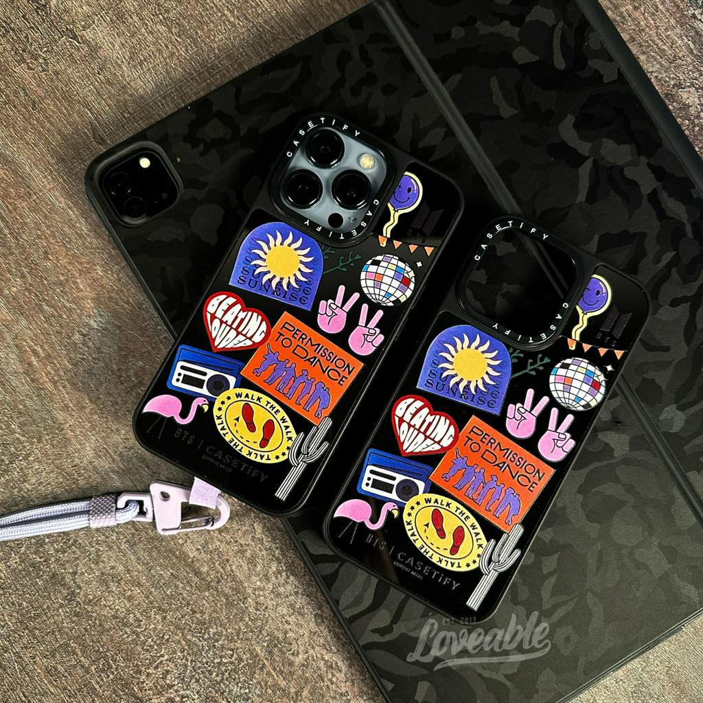 Permission to dance mirror case for 7 - 14 promax (no mini)