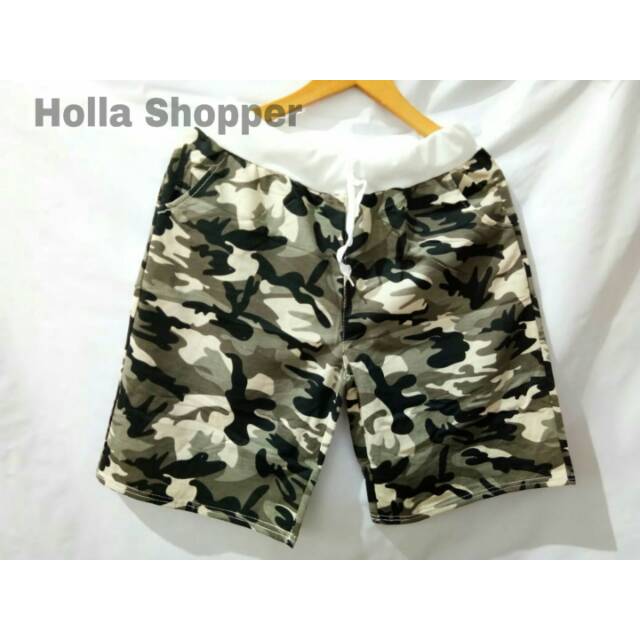 Celana Pendek Pria | Celana Santai Cowok | Celana Motif Army | Celana Import Pria | Celana Fashion