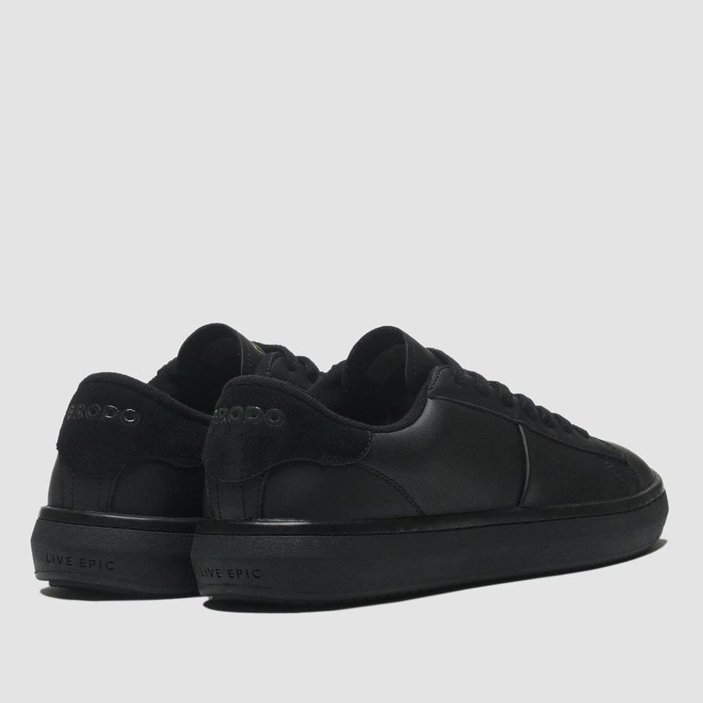 Sepatu Brodo Classic Campo Series [Fullwhite/Fullblack/Ivory]-4