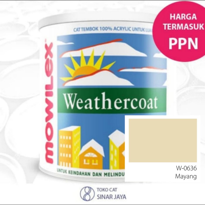 Mowilex Weathercoat W0636 Mayang 2,5L / weathercoat