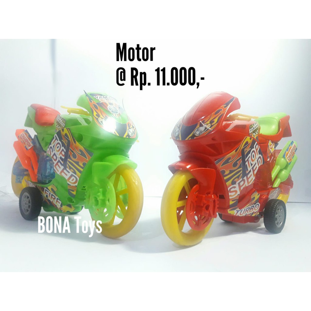 Mainan Anak Motor Motoran Plastik Keren Dan Murah