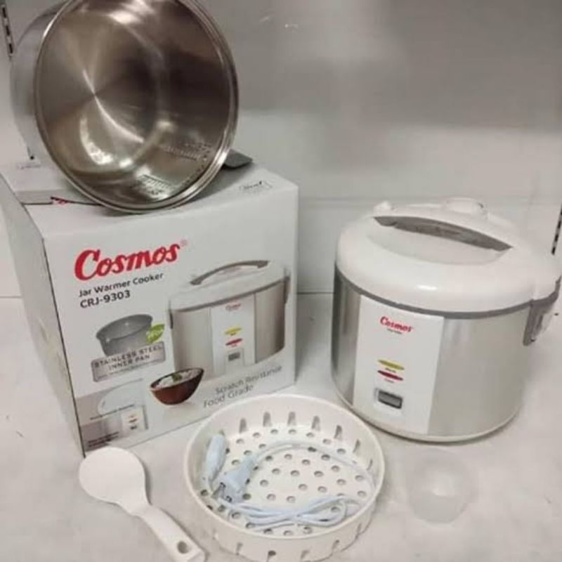 COSMOS Rice Cooker Magic Com Harmond CRJ-6368 2 Liter MAGIC COM COSMOS ANTI GORES HARMOND STAINLESS