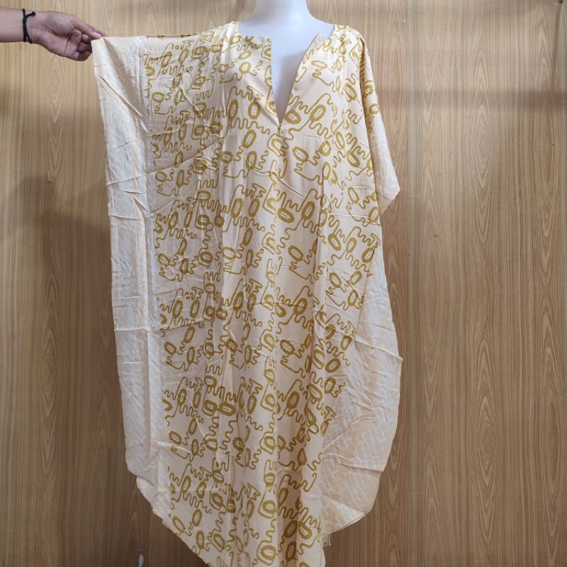 Batik Mahoni by Batik Huza Daster Kalong Resleting, Daster Jumbo, daster batik premium pekalongan