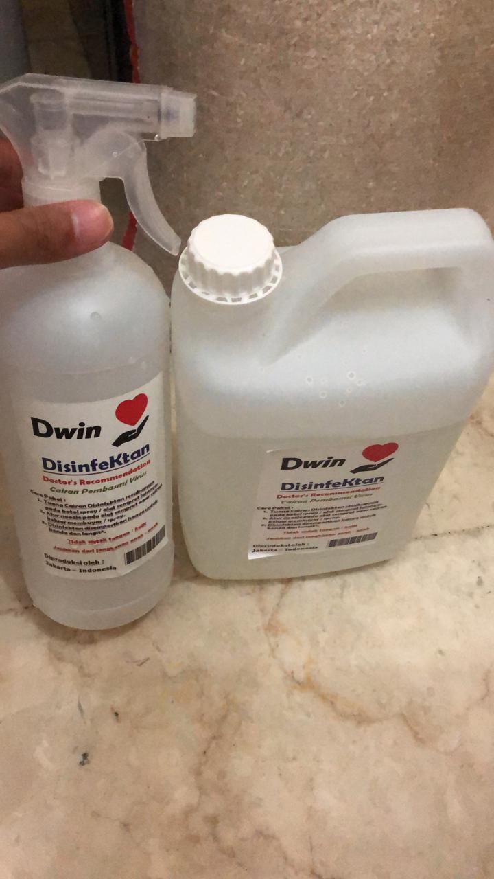 Disinfektan 2000 Ml / 2liter + Botol Spray 1 Liter Desinfektan Disinfektant Murah Promo