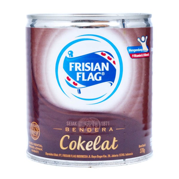 

FRISIAN FLAG Chocolate Condensed Milk 370ml - Krimer Kental Manis