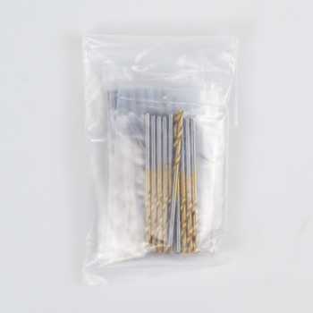 Set 50 PCS Mata Bor Baja Lapis Titanum Coated / Mata Bor Set Kayu Besi Baja Kokoh / Bor Kayu Perhiasan 1.0mm, 1.5mm, 2.0mm, 2.5mm, 3.0mm / Matabor Mini Set Lengkap Murah Original Kokoh Memahat Perhiasan Matabor Set Lengkap / Mata Bor Untuk Kayu Memahat