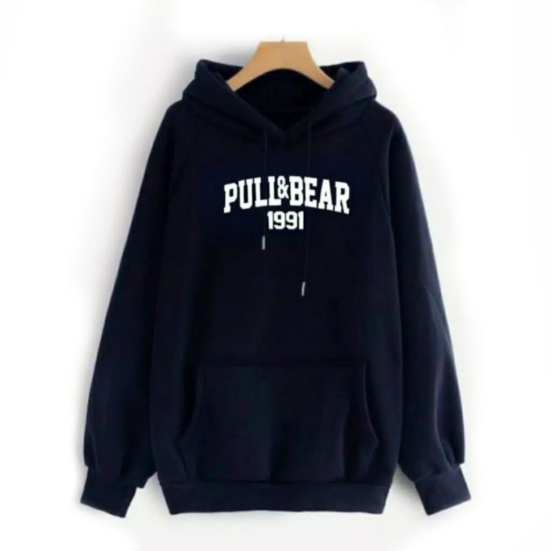 S - XXXXXL(6XL) HOODIE PULL&amp;BEAR 1991 Hoodie Pullover Pull &amp; Bear OVERSIZE S M L XL XXL XXXL 4XL 5XL Sweater Pull And Bear BIGSIZE/JAKET PRIA WANITA jumbo Fleece Premium Street Style