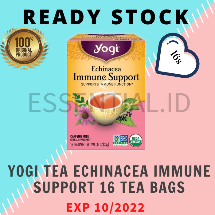 

Yogi Tea Echinacea Immune Support 16 Tea Bags