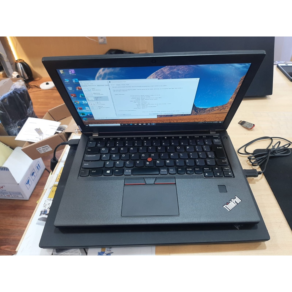 Laptop Core i5 LENOVO Thinkpad X260 Ram 8GB SSD 512GB Windows 11 Pro SECOND LIKE NEW