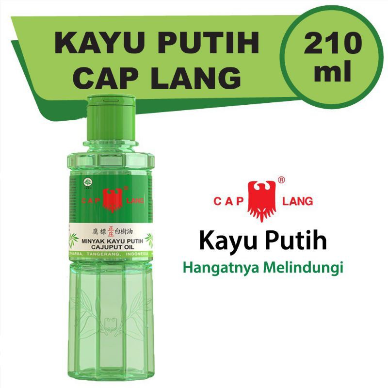 MINYAK KAYU PUTIH CAP LANG 210ML