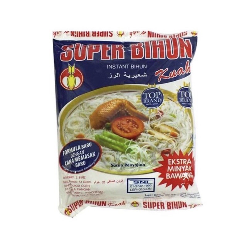 

Super Bihun Kuah 51 gr