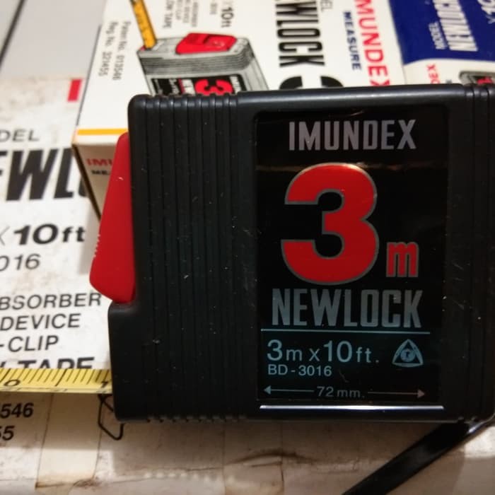 Meteran IMUNDEX NEWLOCK 3 Meter - 10 ft